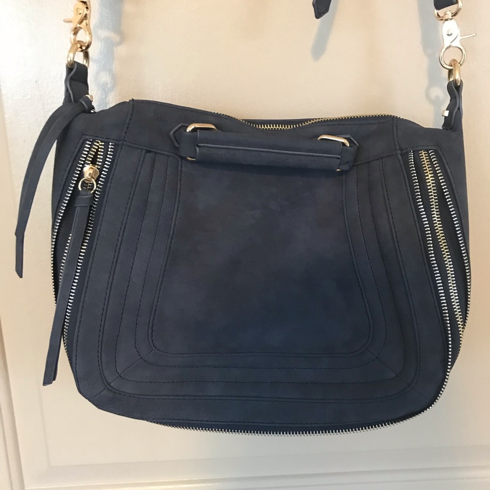 Free People Alexa Vegan Satchel (purple)